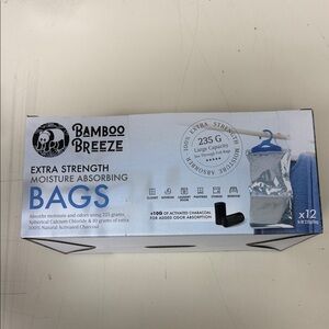 Extra Strength Moisture Absorbing‎ Bags - White